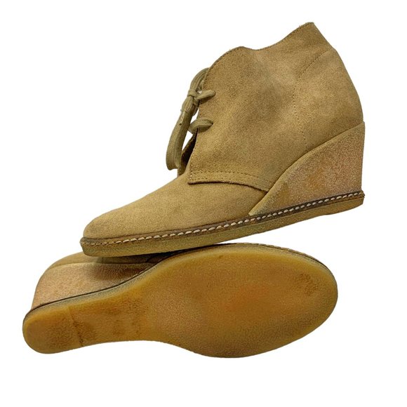 J Crew MacAlister 28671 Tan Italian Suede Lace Up Chukka Boot - Picture 9 of 9